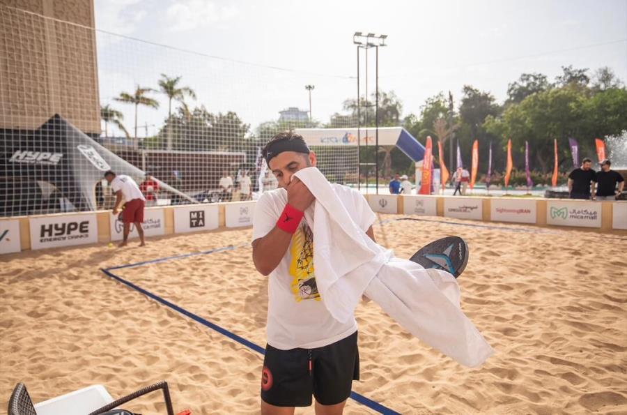 پایان دور مقدماتی مسابقات تنیس ساحلی کیش گیمز